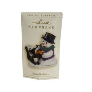Hallmark Collectible Ornament Snow Buddies 2006 9TH In Series